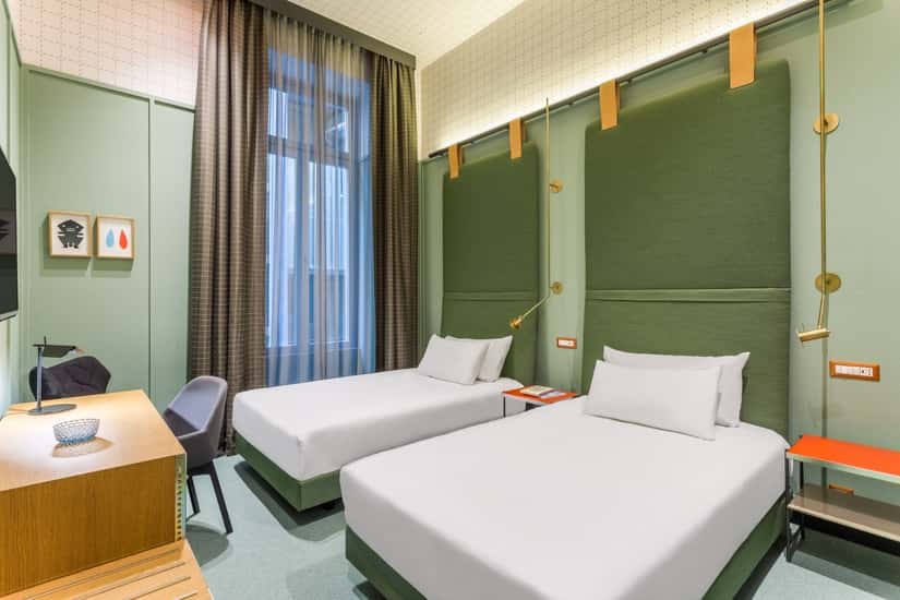 Room Mate Giulia hotelkamer